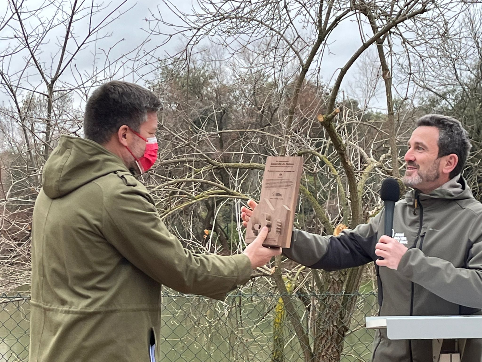 Entrega Embajador de los Bosques