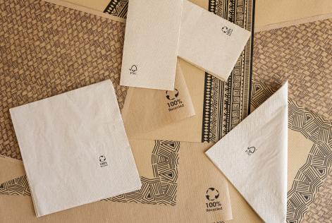 Servilletas recicladas FSC