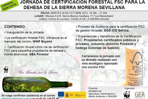 Jornada de Certificaci&oacute;n Forestal FSC para la Dehesa de la Sierra Morena Sevillana
