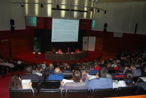 Sala del Congreso Forestal Español Vitoria