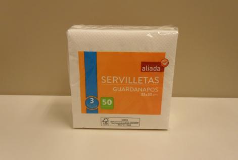 Servilletas marca ALIADA