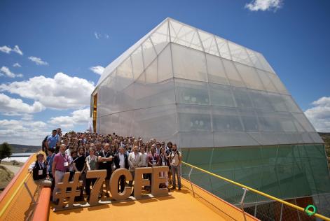 Foto de grupo de asistentes al 7CFE jueves 29 de junio de 2017