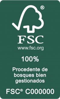 Etiqueta FSC 100%